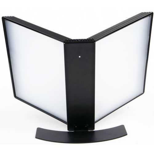 Kit Pupitre A4 - 10 Poches Ouverture Coin - Noir