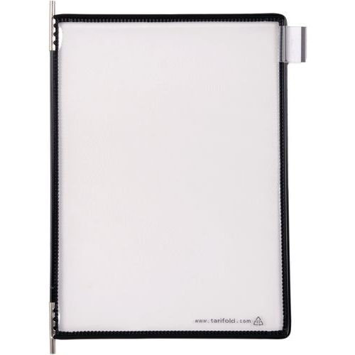 10 Poches à Pivots A5 - Noir