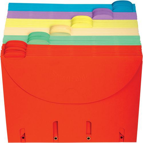 60 Chemises Perforées A4 - Assorti - Recyclé