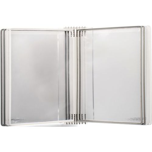 Kit Mural Crystal A4 - 8 Poches - Gris Et Blanc