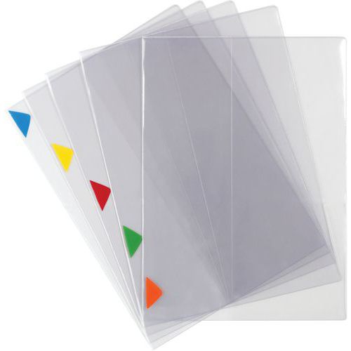 5 Pochettes Haute Résistance - A4 Xl - Assorties