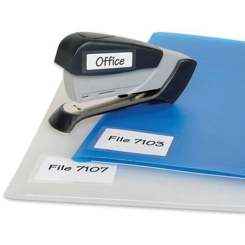 18 Etiquettes Plastifiables 40 X 60 Mm Adhésif Permanent