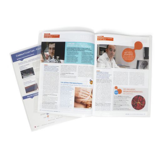 Pochette De Présentation - A4/a3 - 2 Volets - Incolore