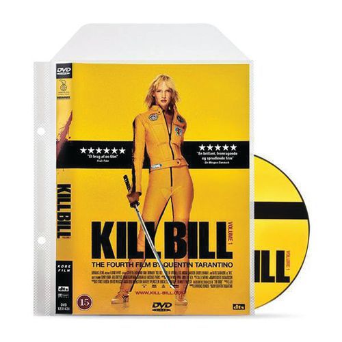 100 Pochettes Perforées Pour Dvd - Espace Pour La Jaquette