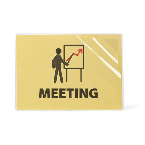 Pochette D’affichage Format A4 Pour Surfaces Vitrées