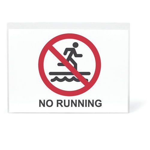 10 Pochettes D'affichage A4 Résistent à L'eau Adhésives