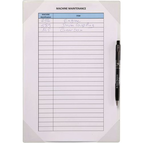 2 Porte-copies Kang A4 - Magnétique - Transparent