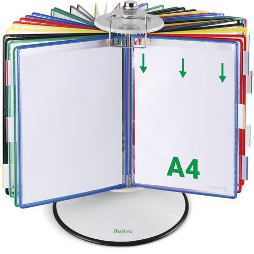 Kit Rotor Métal A4 - 50 Poches - Assorti