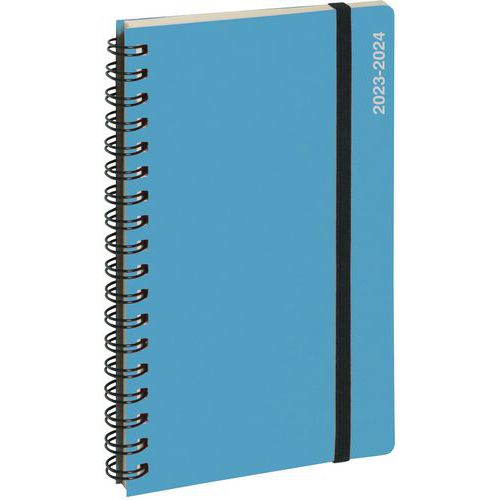 Semainier Poche Sad 16 W Iderama Bleu 9 X 16 Cm