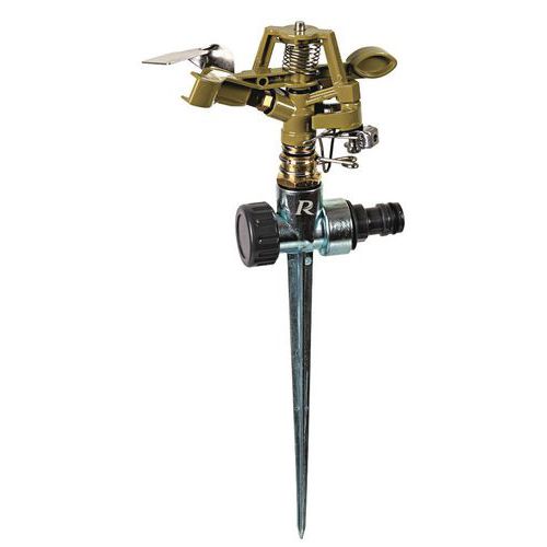 Arroseur Cracheur Sur Pic Métal Sur Carte