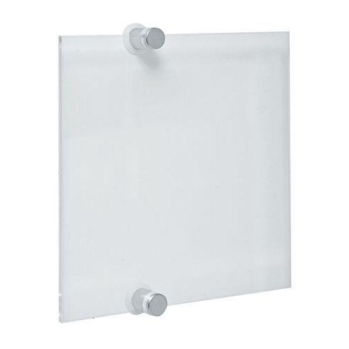 Durable 1 Plaque De Porte Crystal Sign - Carré - Durable