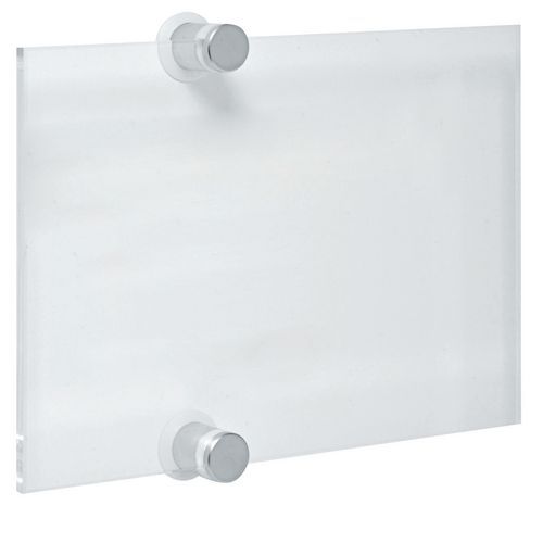 Durable 1 Plaque De Porte Crystal Sign - A5 - Durable