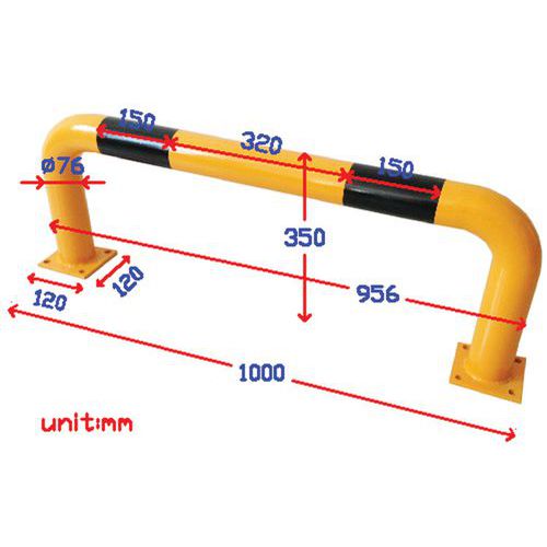 Arceau De Protection Longueur 1000mm Hauteur 350mm