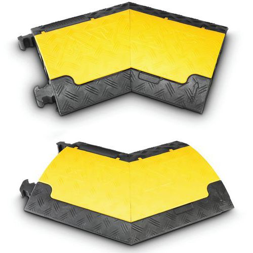 Angle 45° à Droite Pour Protège Câble Boa 35-3