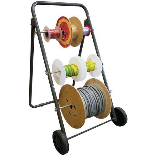 Chariot-dérouleur Pour Bobines Repliable - Escabocable