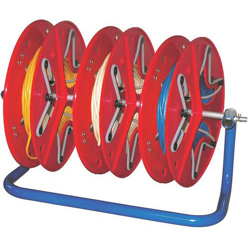 Dévidoir De Couronnes 3 Bobines Minoquad - 30 Kg