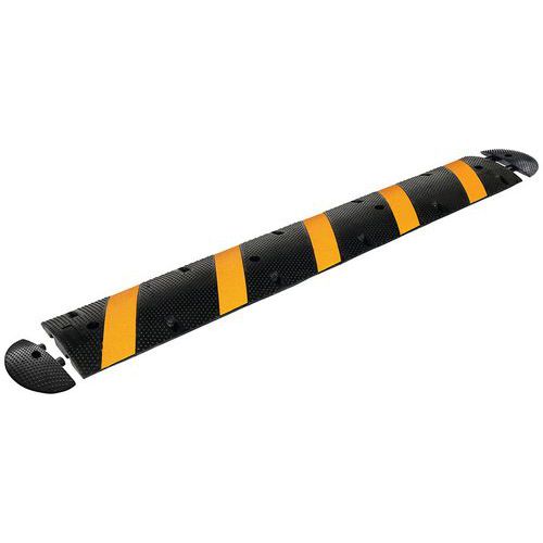 Ralentisseur Monobloc 1830x300x45mm - Noire/jaune