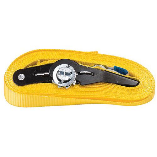 Sangle D'arrimage à Cliquet 25 Mm Longueur 5m - 80 Kn