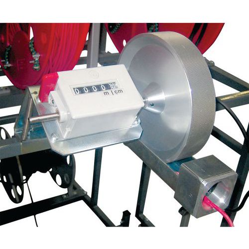 Métreuse M35-d Avec Roue Métal Pour Enrouleur Bobi