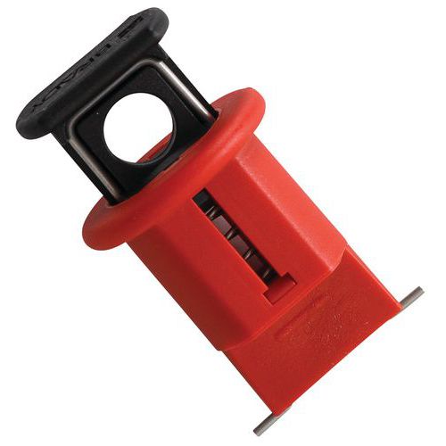 Brady - Système de consignation de disjoncteur POW - Rouge/Noir - Nylon - Sécurité Fiable