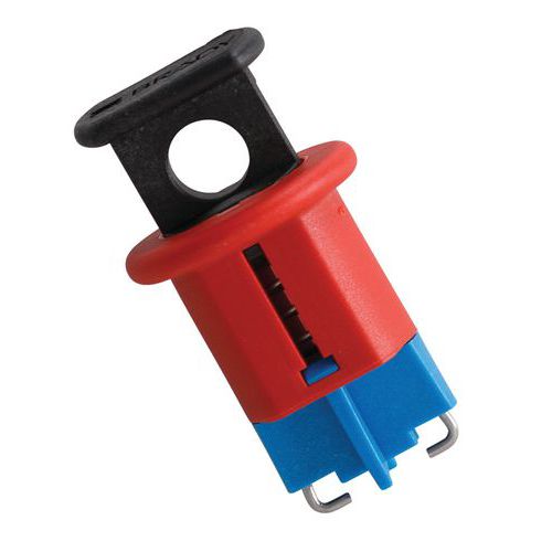 Brady - Système de consignation de disjoncteur PIS - Rouge/noir - Nylon - Ø 24.10 mm