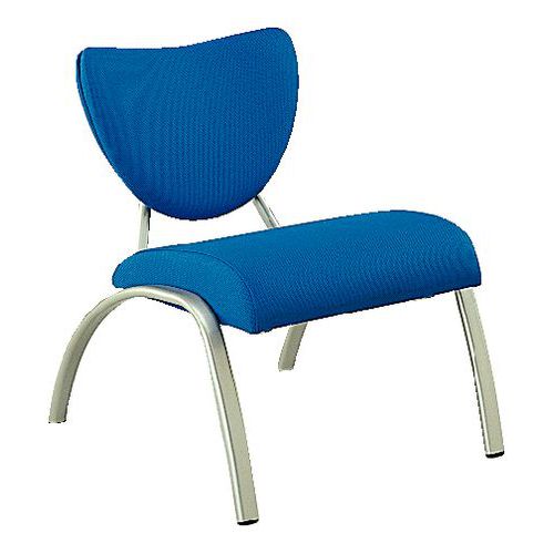 Chauffeuse Tissu Bleu Struct. Alu "confort"