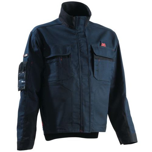 Blouson De Travail Ventus Bleu/noir T1 - Homme