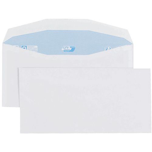 1000 Enveloppe Mécanisable 114x229 80g Blanc