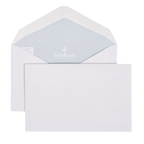 50 Enveloppe Carte De Visite 90x140 100g Gpv Blanc