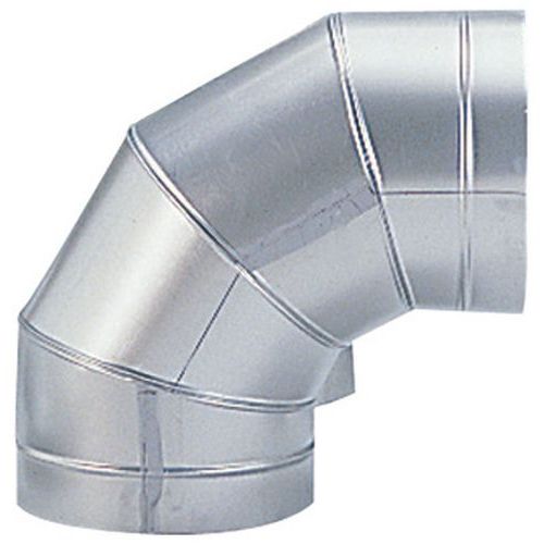 Arem - Coude à 90° pour gaine de ventilation - Acier - Diamètre 315mm