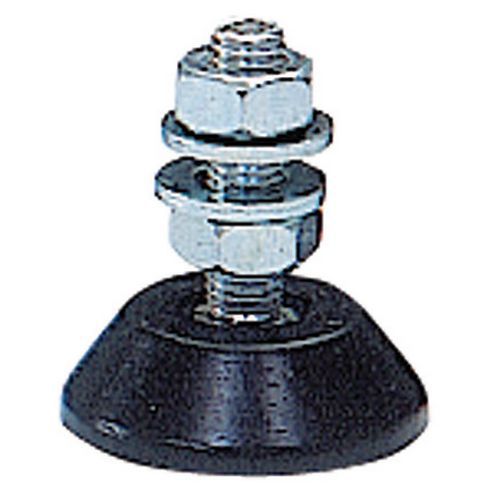 Sunnex - Support antivibratoire MKO 19 - Charge 75kg - Base Caoutchouc - Tige Acier - 3 ans Garantie