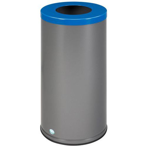 Poubelle De Tri Sélectif - 70l - Mica De Fer Bleu - Var