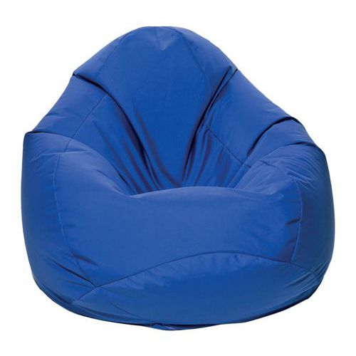 Pouf Int/ext Déhoussable William Original Jumbobag - Bleu Roi