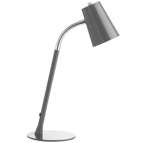 Lampe De Bureau Flexio Gris Metal