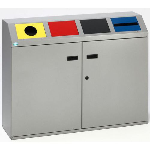 Station De Tri Sélectif Quadruple - 200 L - Var