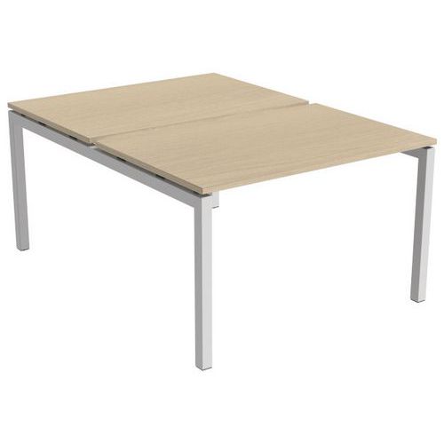 Bureau droit Bench 2 places - Inesa Bureau droit Bench 2 places - Inesa