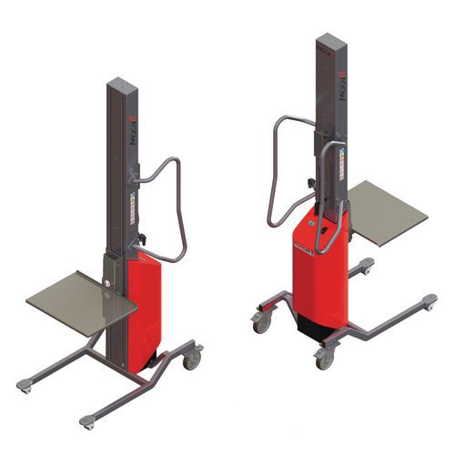 Gerbeur Moovit avec plateau inox - Capacité 80kg Gerbeur Moovit avec plateau inox - Capacité 80kg