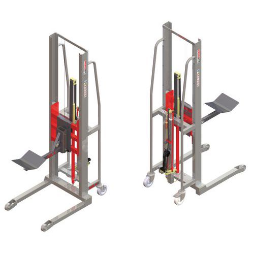 Gerbeur Gr Manuel 300kg Ã‰peron à Galet Et Plateau En V