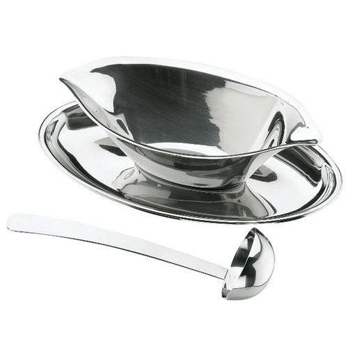 Saucière Avec Louche Et Plateau Luxe Lacor