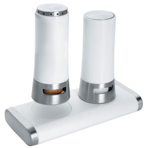 Salière et poivrière Blanches et support aimanté Lacor Salière et poivrière Blanches et support aimanté Lacor