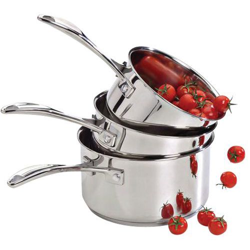 Casseroles diamètre 16 et 18 et 20 cm chef Beka line Casseroles diamètre 16 et 18 et 20 cm chef Beka line