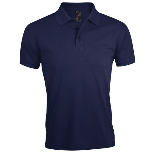 Polo Homme Polycoton Marine L