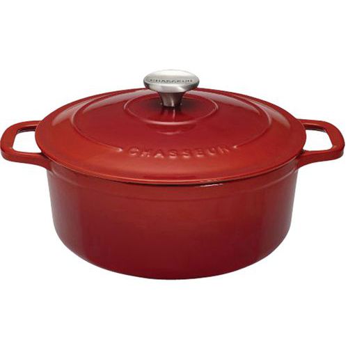 Cocotte en fonte ronde 22 cm Rubis Sublime Chasseur Cocotte en fonte ronde 22 cm Rubis Sublime Chasseur