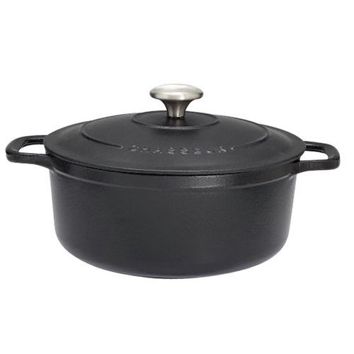 Cocotte En Fonte Ronde 28 Cm Noire Sublime Chasseur