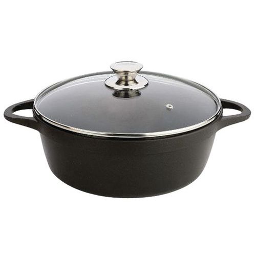 Cocotte haute 20cm fonte aluminium In Valira Black Induction Cocotte haute 20cm fonte aluminium In Valira Black Induction