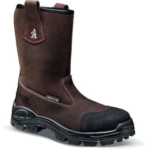 Bottes De Sécurité Mojave S3 Brun Foncé Semelle Noire P38