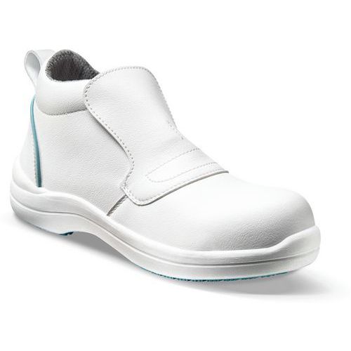 Chaussure De Sécurité Caribu Femme S2 Medium Haut Blanc P 35