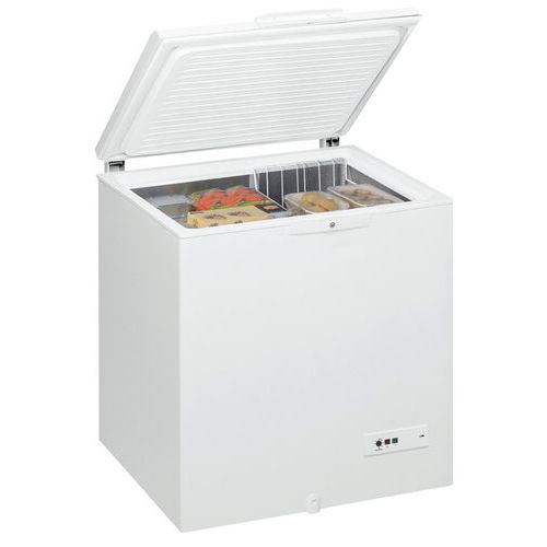 Congélateur Coffre 204 litres - WHIRLPOOL - WHM2110 - blanc