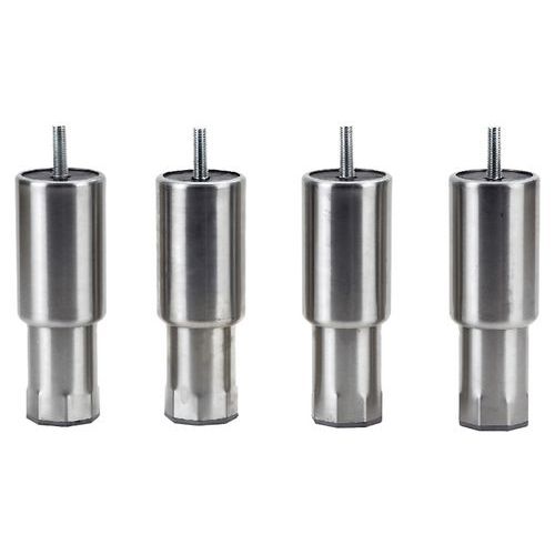 Kit 4 pieds réglables 140-190mm pour équipement de restauration - Stabilité et adaptabilité