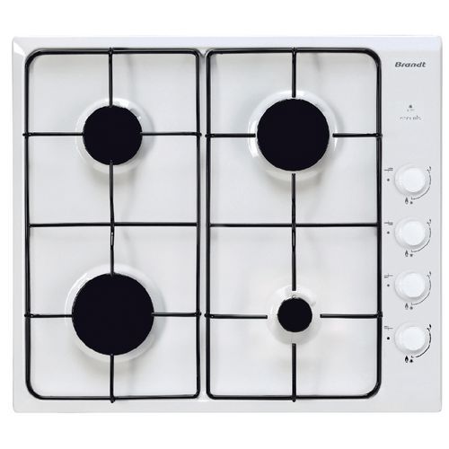 Table de cuisson gaz Brandt 7800 W BPE6410W Table de cuisson gaz Brandt 7800 W BPE6410W
